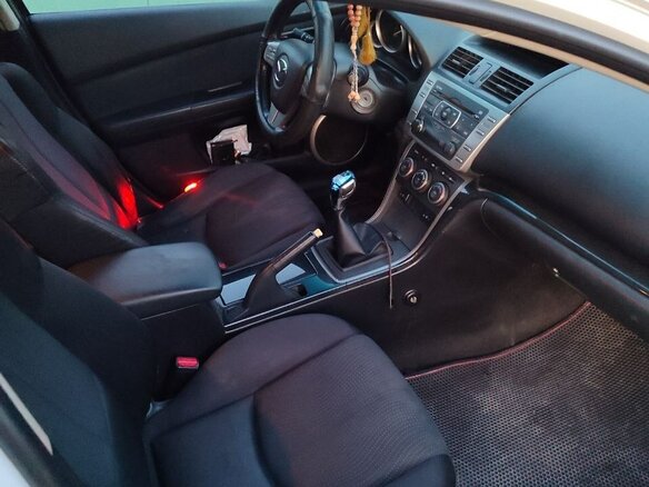 2008 Mazda 6 II (GH), белый, 760000 рублей - вид 8