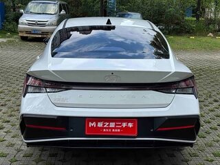 2023 Hyundai Elantra N Line VII (CN7) Рестайлинг, белый, 1365666 рублей, вид 4