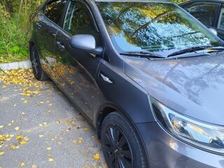 2016 Kia Rio III Рестайлинг, серый, 775000 рублей, вид 5