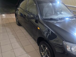 2014 Lada (ВАЗ) Kalina II, чёрный, 299000 рублей, вид 3