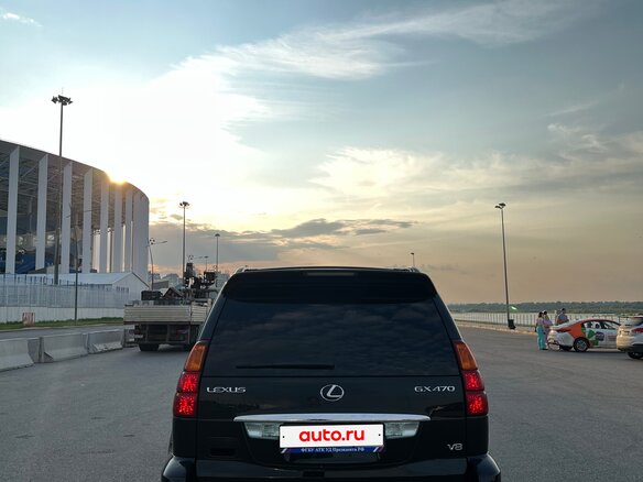 2004 Lexus GX 470 I, чёрный, 1900000 рублей - вид 7