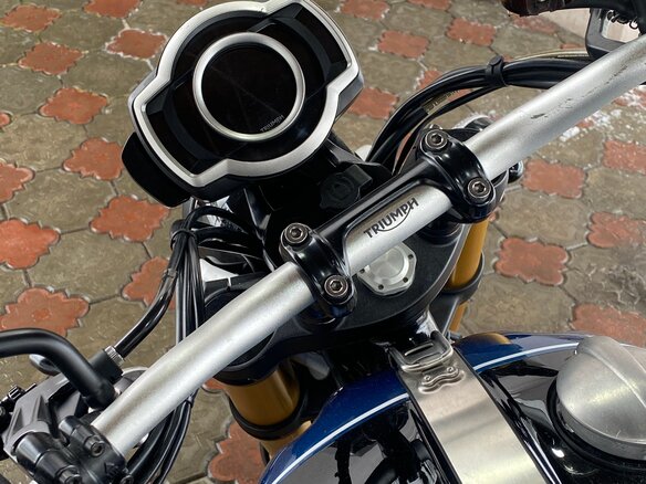 2021 Triumph Scrambler, синий, 1250000 рублей - вид 6
