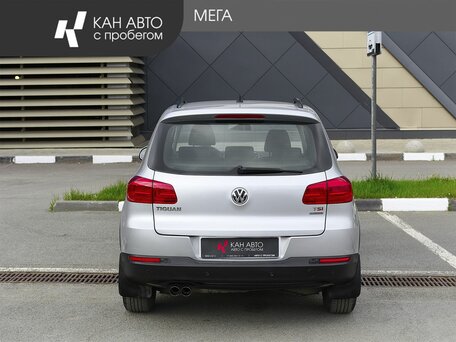 2013 Volkswagen Tiguan I Рестайлинг, серебристый, 1258000 рублей, вид 4