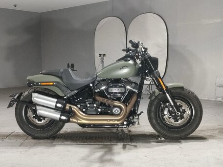 2021 Harley-Davidson Fat Bob, зелёный, 1607000 рублей, вид 1