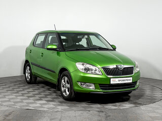 2012 Skoda Fabia II Рестайлинг, зелёный, 620000 рублей, вид 3