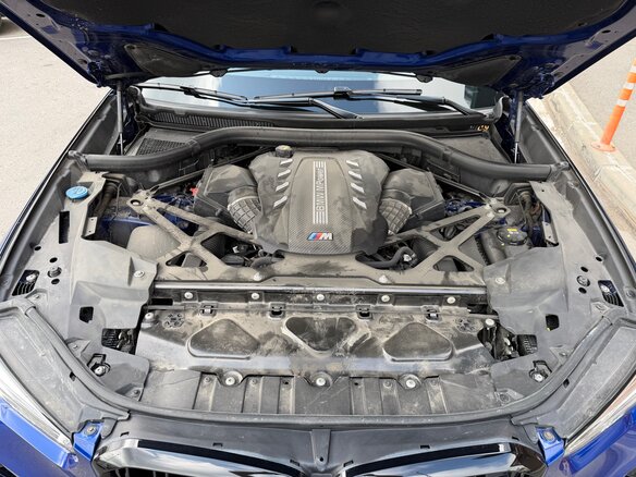 2020 BMW X5 M Competition III (F95), синий - вид 15