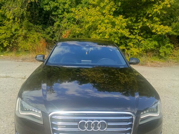 2012 Audi A8 III (D4), чёрный, 1800000 рублей - вид 1