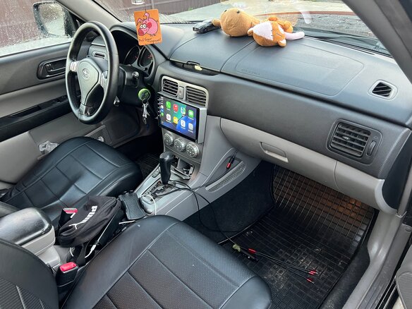2007 Subaru Forester II Рестайлинг, чёрный, 888000 рублей - вид 7