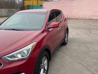 2016 Hyundai Santa Fe III Рестайлинг, красный, 2000000 рублей, вид 1