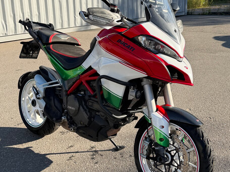 2015 Ducati Multistrada 1200, красный, 1300000 рублей, вид 4