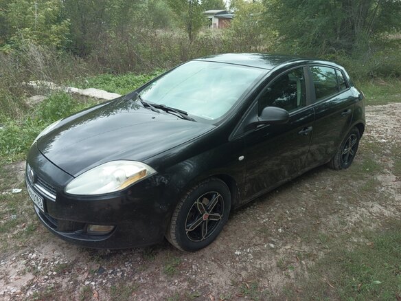 2009 Fiat Bravo II, чёрный, 450000 рублей