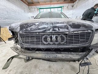 1995 Audi A8 I (D2), чёрный, 260000 рублей, вид 1