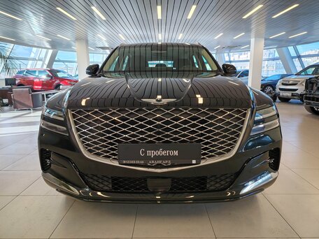 2021 Genesis GV80 I, чёрный, 3949000 рублей, вид 3