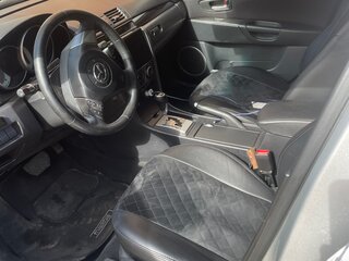 2007 Mazda 3 I (BK) Рестайлинг, серебристый, 600000 рублей, вид 3