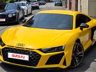 2023 Audi R8 V10 performance II (4S) Рестайлинг, жёлтый, 19341776 рублей, вид 1