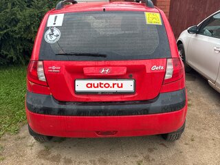 2008 Hyundai Getz I Рестайлинг, красный, 210000 рублей, вид 3