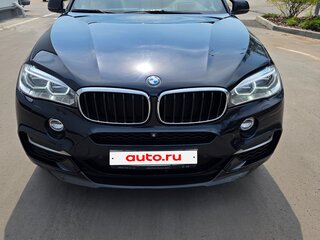 2017 BMW X6 M50d II (F16), синий, 4190000 рублей, вид 2