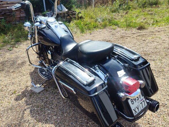 2013 Harley-Davidson Road King, чёрный, 1170000 рублей - вид 11