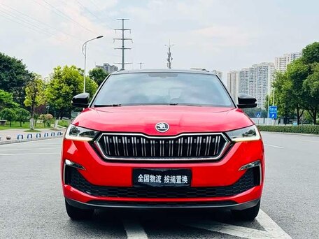 2021 Skoda Kamiq I, пурпурный, 1254000 рублей, вид 2