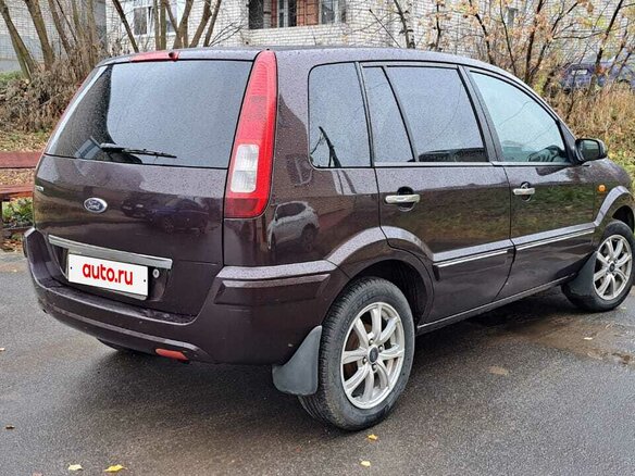 2009 Ford Fusion I Рестайлинг, фиолетовый, 530000 рублей - вид 2