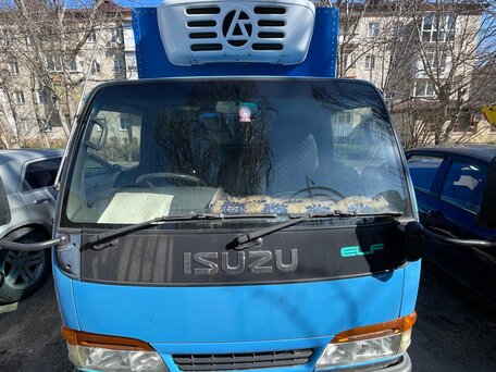 1997 Isuzu Elf (N-series), синий, 1400000 рублей, вид 1