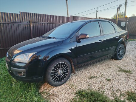 2007 Ford Focus II, чёрный, 475000 рублей, вид 2