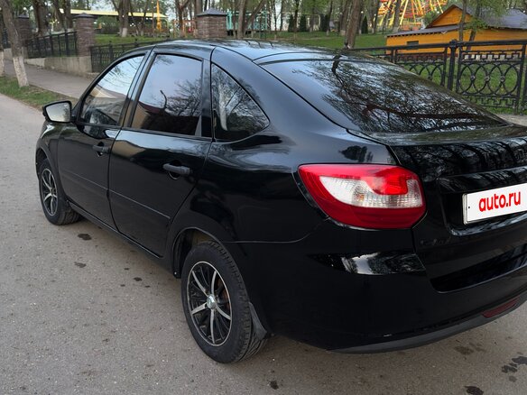 2015 Lada (ВАЗ) Granta I, чёрный, 500000 рублей - вид 5