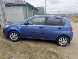 2009 Chevrolet Aveo I Рестайлинг, синий, 450000 рублей, вид 4