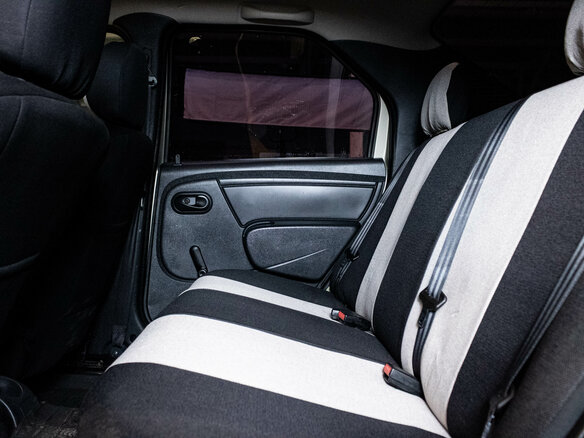 2011 Renault Logan I Рестайлинг, бежевый - вид 9