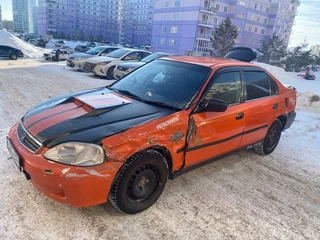 1998 Honda Civic Ferio II, оранжевый, 110000 рублей, вид 1