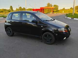 2007 Chevrolet Aveo I, чёрный, 345000 рублей, вид 1