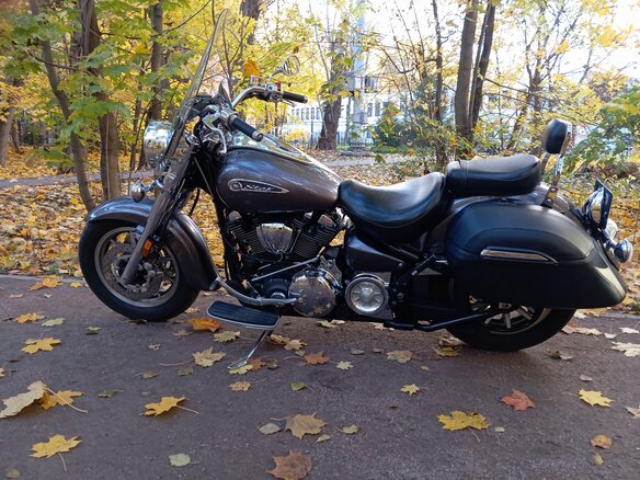 2008 Yamaha XV 1700 Road Star, серый, 720000 рублей - вид 11