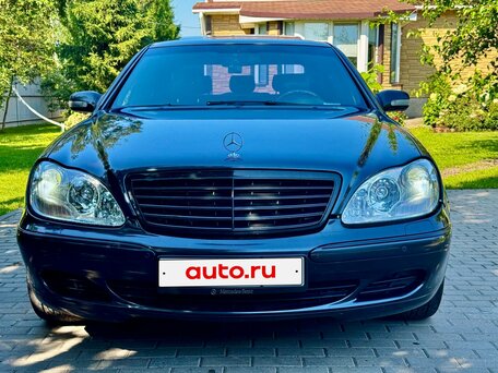 2000 Mercedes-Benz S-Класс 320 IV (W220), чёрный, 850000 рублей, вид 5