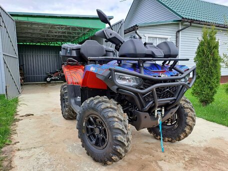 2024 CFMoto CFORCE 400L EPS, красный, 580000 рублей, вид 1