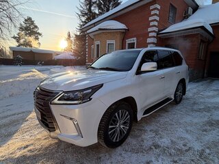 2019 Lexus LX 570 III Рестайлинг 2, белый, 11100000 рублей, вид 5