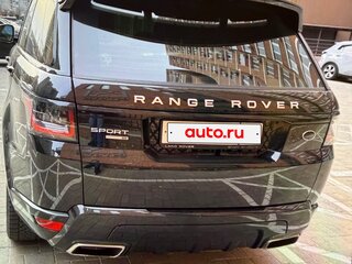 2019 Land Rover Range Rover Sport II Рестайлинг, чёрный, 6200000 рублей, вид 3
