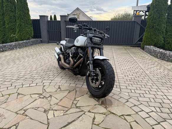 2019 Harley-Davidson Fat Bob, белый, 1480000 рублей - вид 23