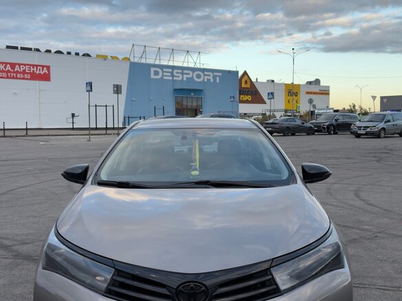 2013 Toyota Corolla XI (E160, E170, E180), серый - вид 4