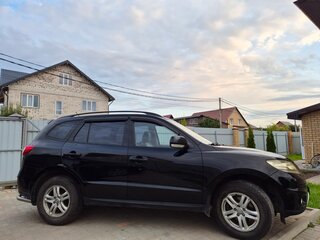 2012 Hyundai Santa Fe II Рестайлинг, чёрный, 1199000 рублей, вид 4