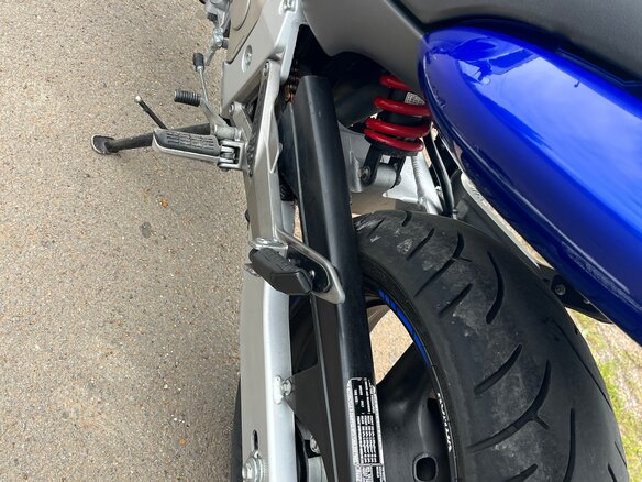 2003 Honda CB 600F Hornet, синий, 445000 рублей - вид 6