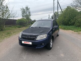 2012 Lada (ВАЗ) Granta I, синий, 170000 рублей, вид 2