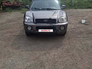 2004 Hyundai Santa Fe I, серый, 450000 рублей, вид 1