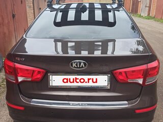2017 Kia Rio III Рестайлинг, коричневый, 1350000 рублей, вид 4