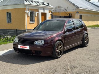1998 Volkswagen Golf IV, пурпурный, 1300000 рублей, вид 4