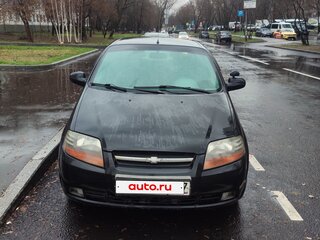 2005 Chevrolet Aveo I, чёрный, 230000 рублей, вид 3
