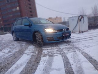 2015 Volkswagen Golf VII, синий, 1350000 рублей, вид 5
