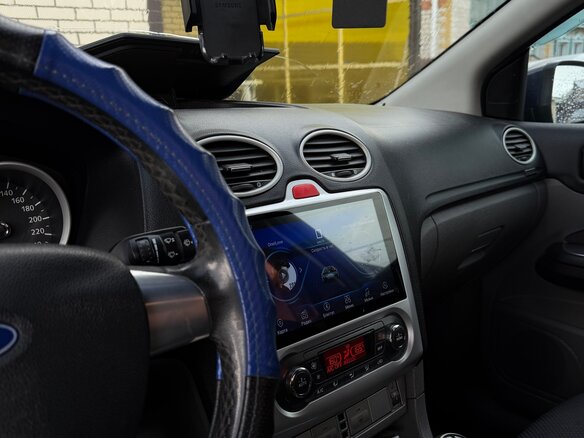 2011 Ford Focus II Рестайлинг, синий, 410000 рублей - вид 6