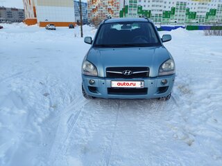 2008 Hyundai Tucson I, голубой, 800000 рублей, вид 1