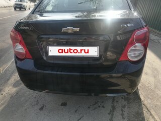 2012 Chevrolet Aveo II, чёрный, 680000 рублей, вид 5