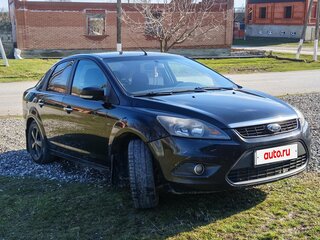 2009 Ford Focus II Рестайлинг, чёрный, 580000 рублей, вид 5